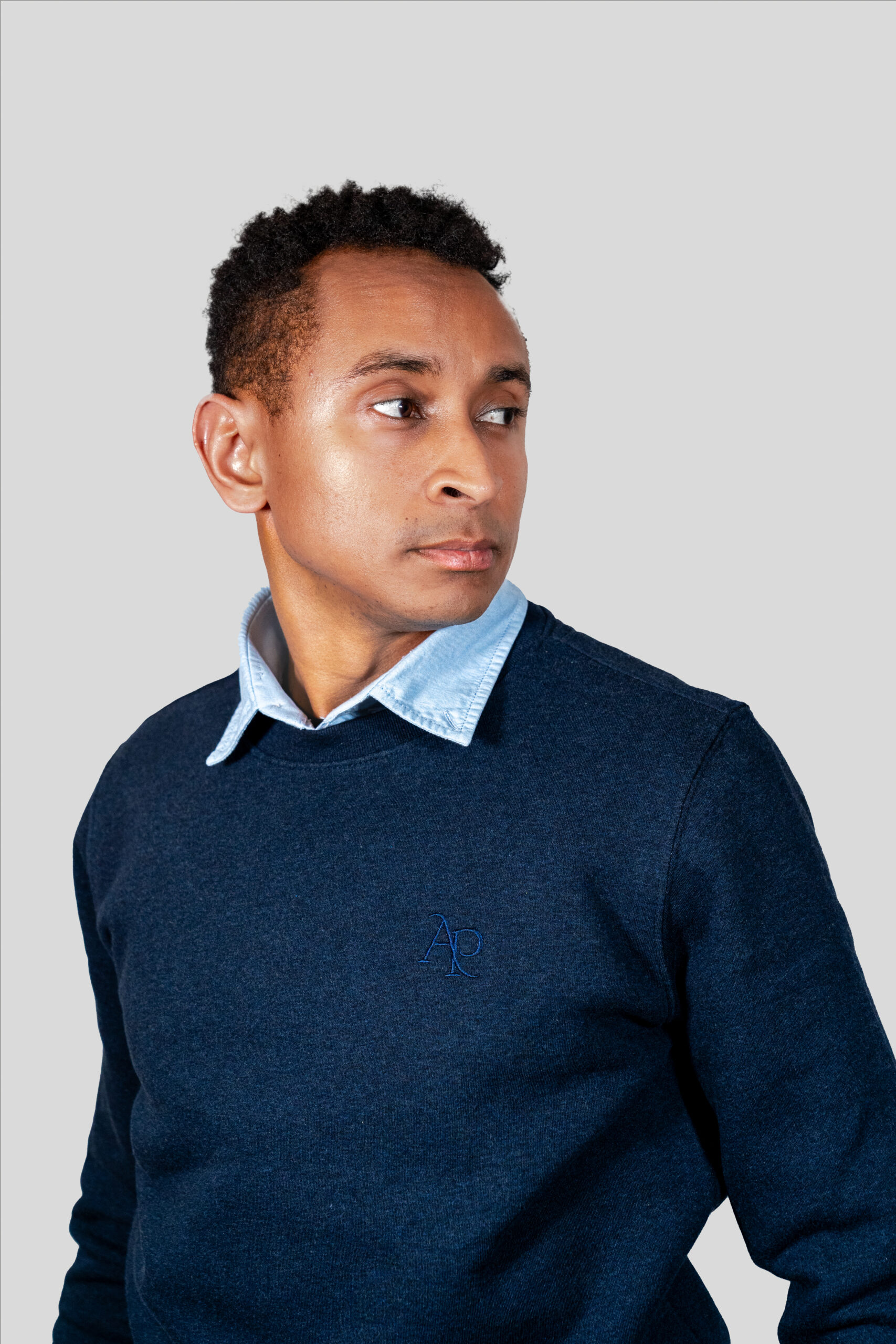 Navy Blue Heather